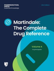 Martindale: The Complete Drug Reference 41 cover